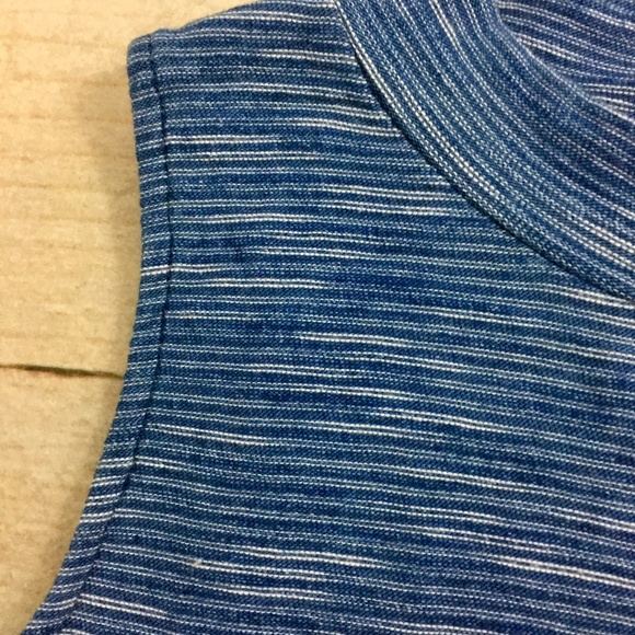 Anthropologie Postmark Indigo Mockneck Tank - Picture 5 of 6